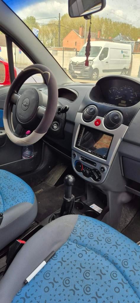 Chevrolet Matiz 2008 - POUR PIÈCES ou MÉCANICIEN, Auto's, Chevrolet, Stof, Matiz, Handgeschakeld, 5 deurs