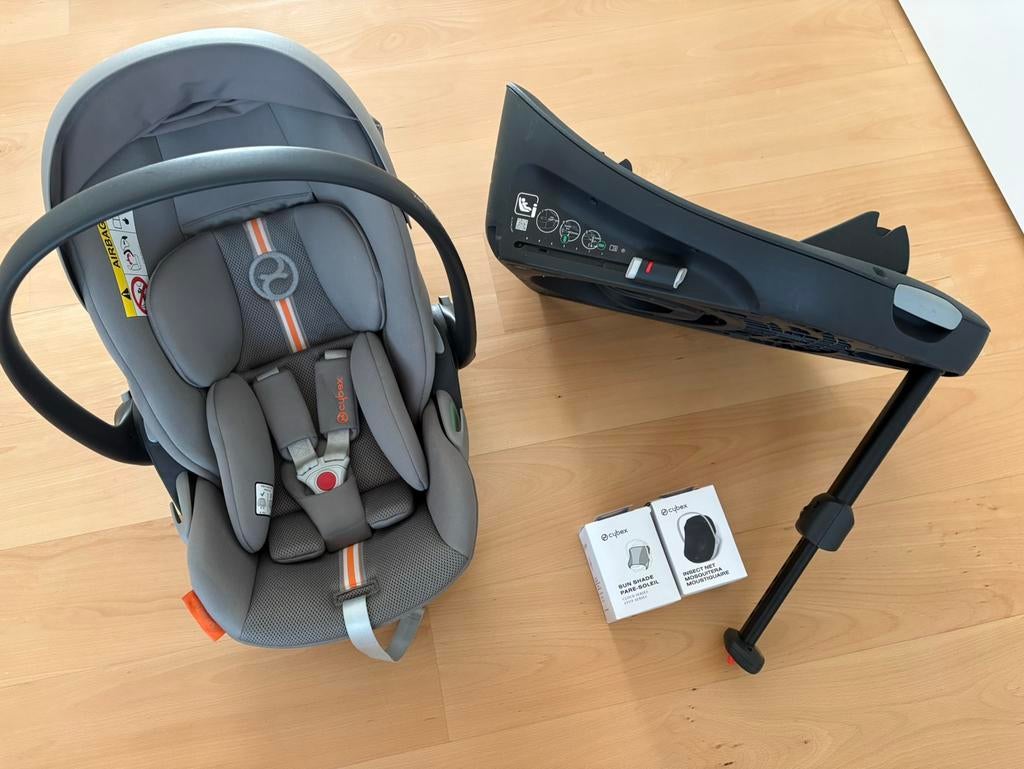 Maxi cosi cybex + base isofix cybex, Enlèvement, Comme neuf, Isofix