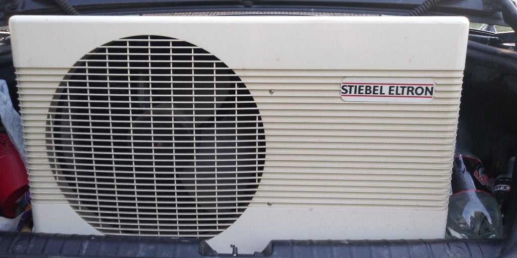 Airco met 2 units - Ongebruikt, Elektronische apparatuur, Airco's, Koelen en Ontvochtigen, 3 snelheden of meer, Ophalen of Verzenden