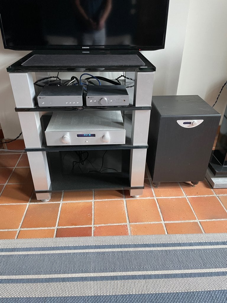 Meuble Audio THDG, TV, Hi-fi & Vidéo, Enlèvement, Utilisé