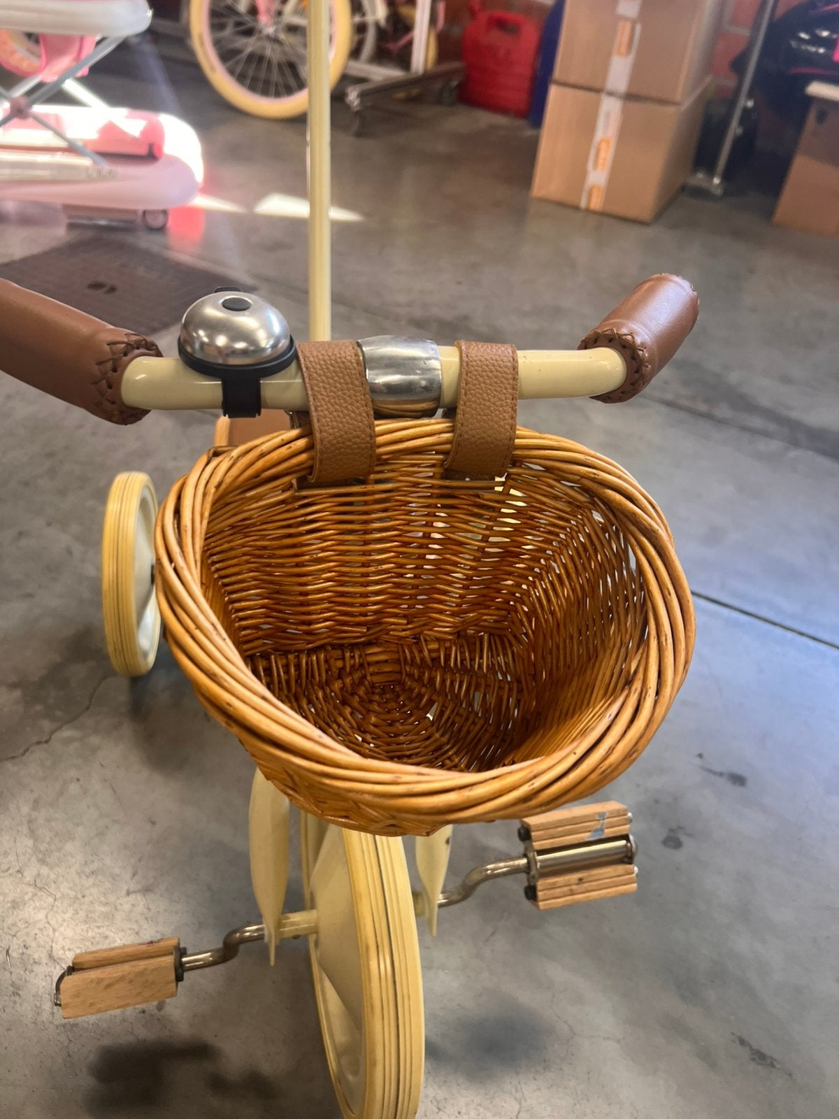 Vélo d'équilibre Banwood avec barre de poussée, Enlèvement, Comme neuf, Tige de poussée