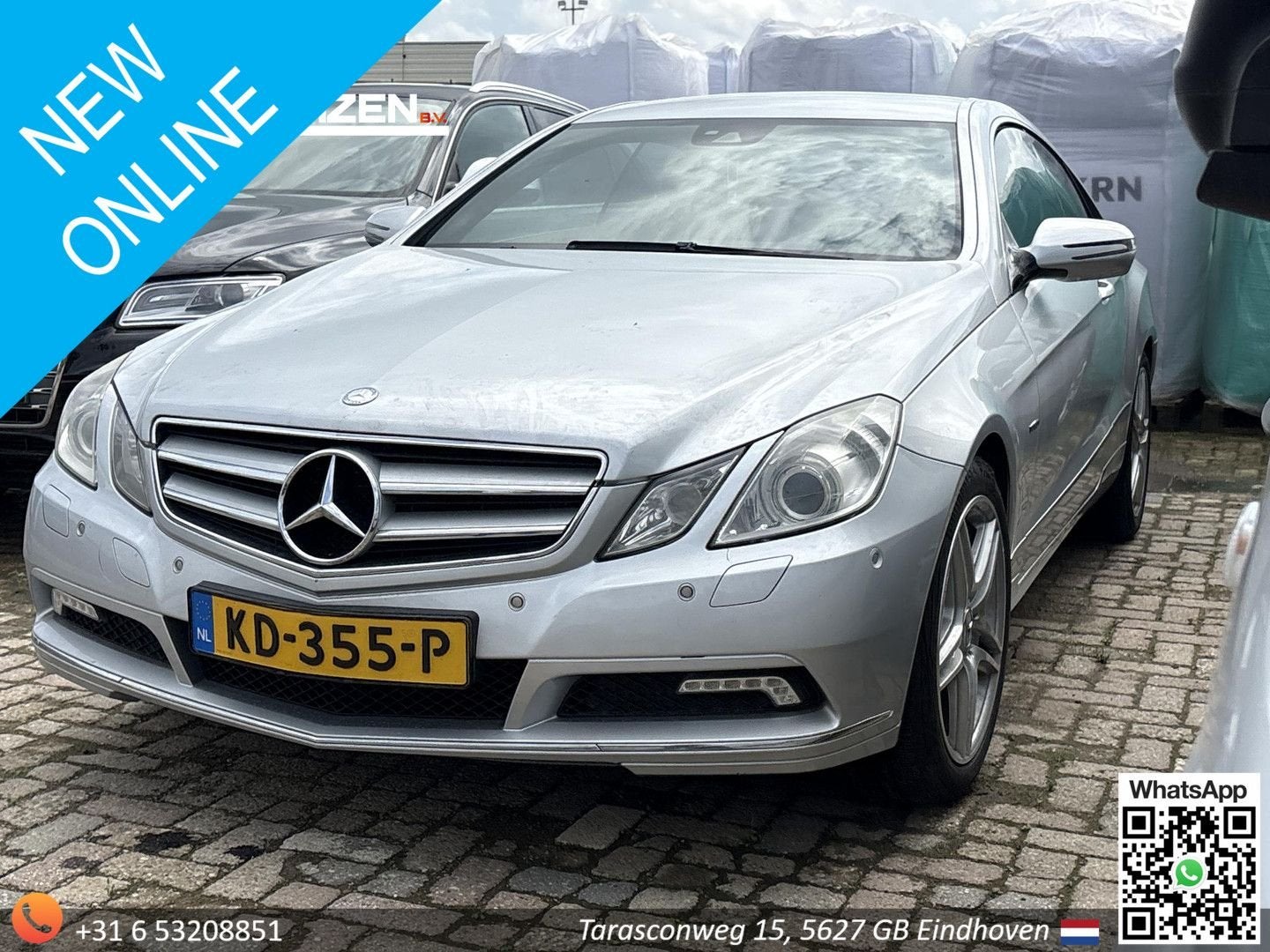 Mercedes-Benz E 350 Coupé CDI Elegance Automaat | Climate |, Auto's, Mercedes-Benz, Automaat, Parkeersensor, Zwart, Bedrijf