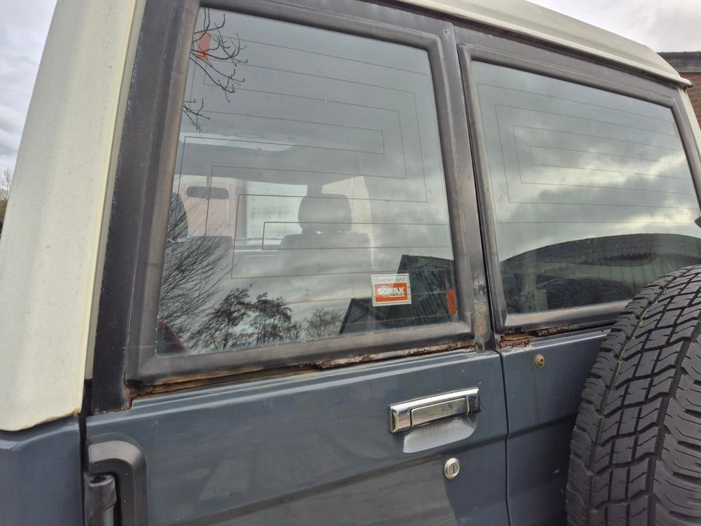 Toyota landcruiser LJ 73 achterdeurtjes of opzetstuk gezocht, Auto-onderdelen, Ophalen, Toyota