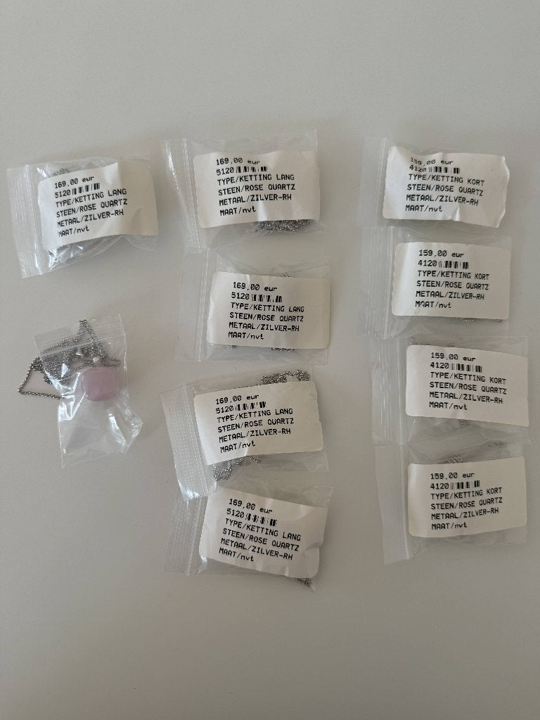 Stock 180st Luxe Sieraden (14kt Goud/Zilver), Diensten en Vakmensen, Edelsmeden en Sieradenmakers