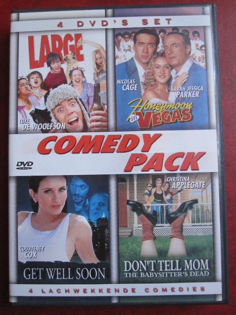 Pack de comédie (4 films sur 4 disques), Enlèvement ou Envoi, Coffret, Comme neuf, Autres genres