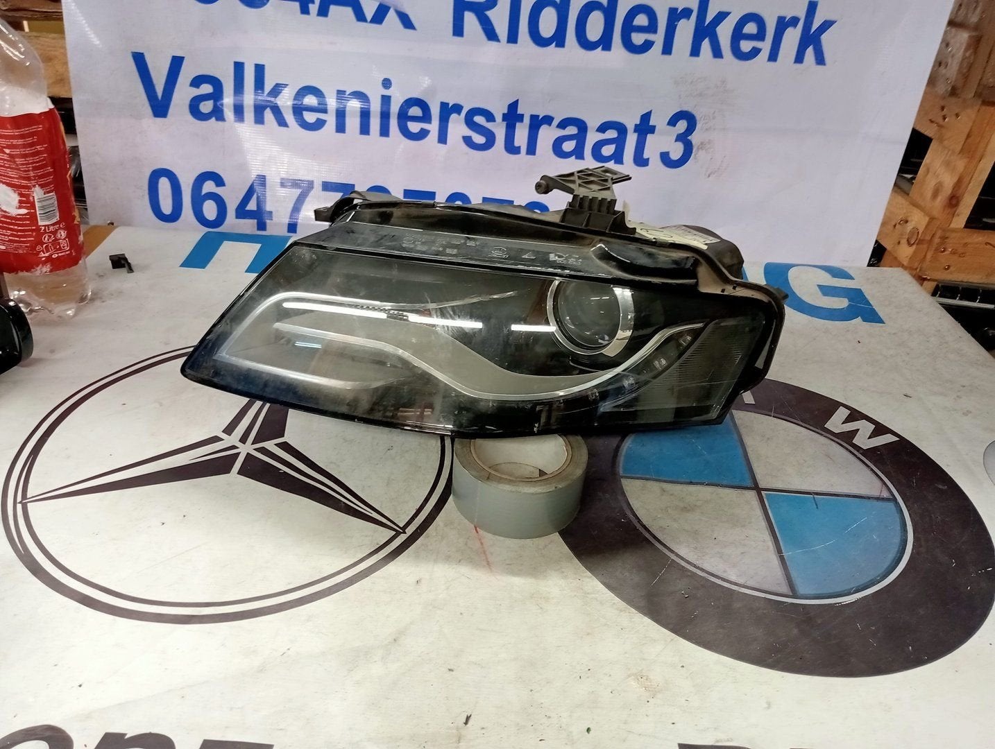 Koplamp Audi A4 B8 8K0941003C, Gebruikt, -, -, -