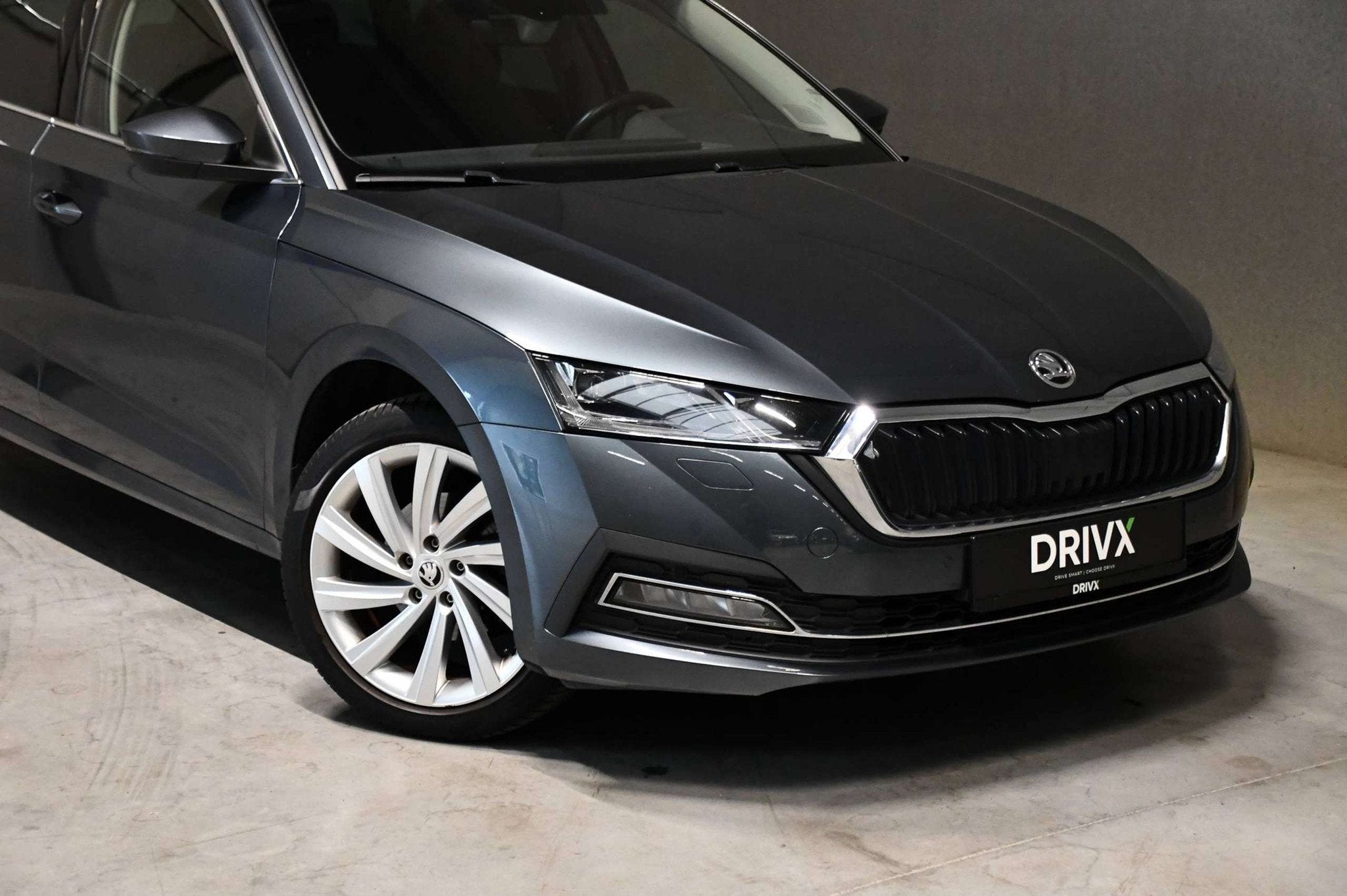 Skoda Octavia Octavia Combi - MHEV - Style - Zetelverwarming, Autos, Argent ou Gris, Achat, Entreprise, Noir