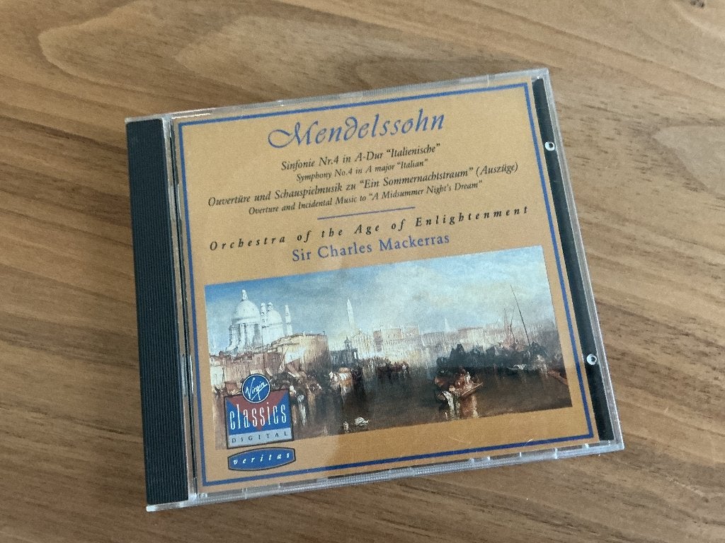 Mendelssohn / Sinfonie 4 / Sommernachtstraum ..., Enlèvement ou Envoi, Romantique, Utilisé, Orchestre ou Ballet
