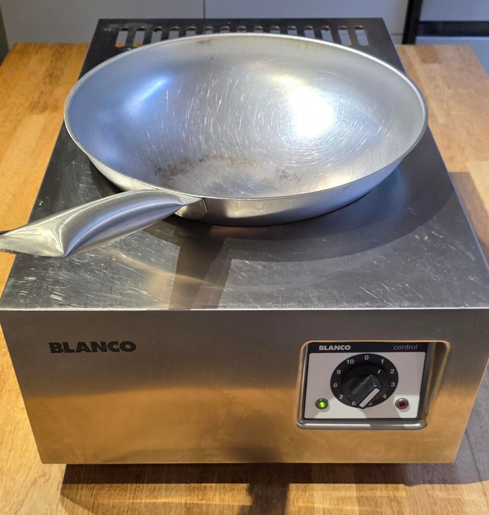 Wok professionnels de la marque blanco très peu utilisé, Enlèvement, Utilisé, Wok