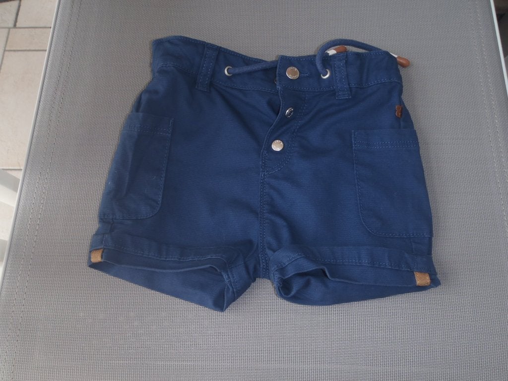 short bleu taille 74, Enfants & Bébés, Enlèvement ou Envoi, Comme neuf, Garçon, Pantalon