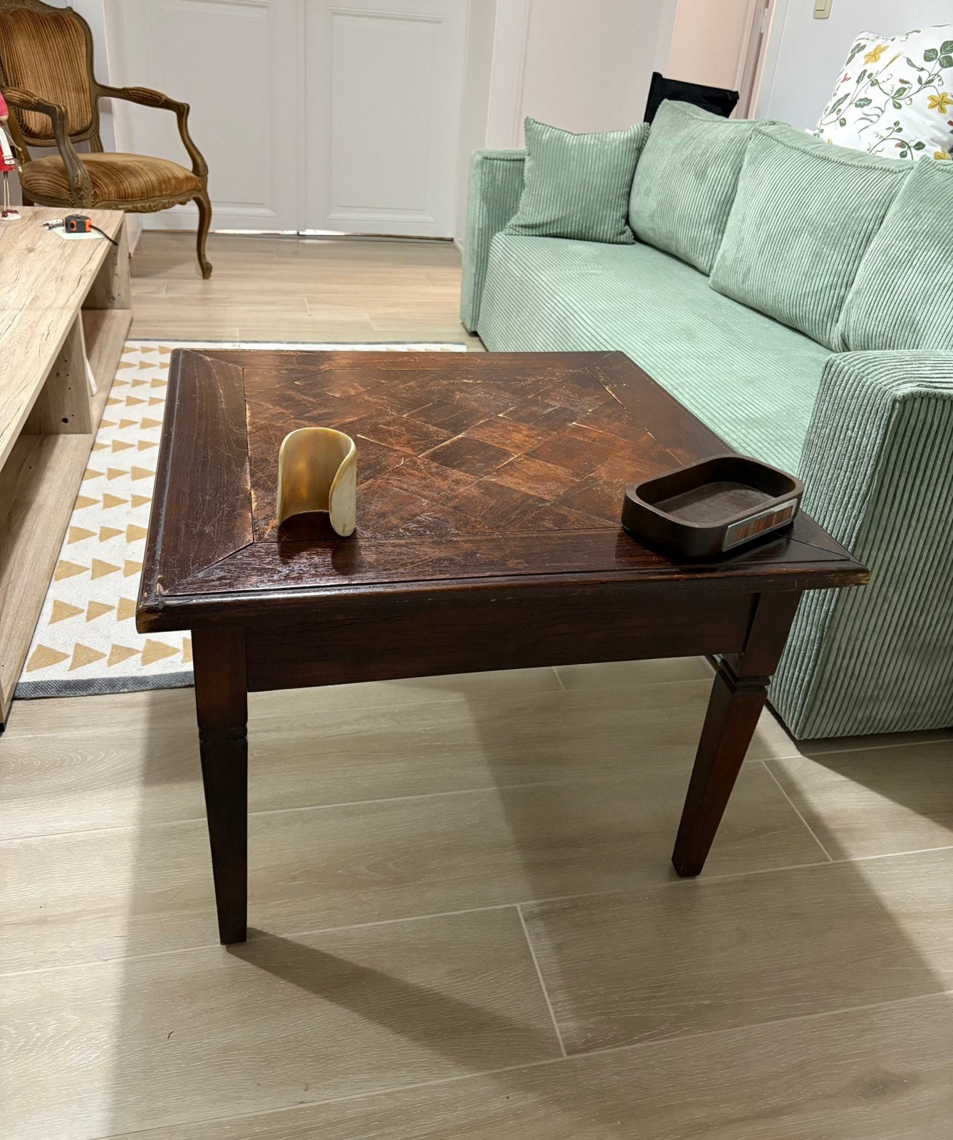 Table basse, Enlèvement, Utilisé, Carré, Autres essences de bois