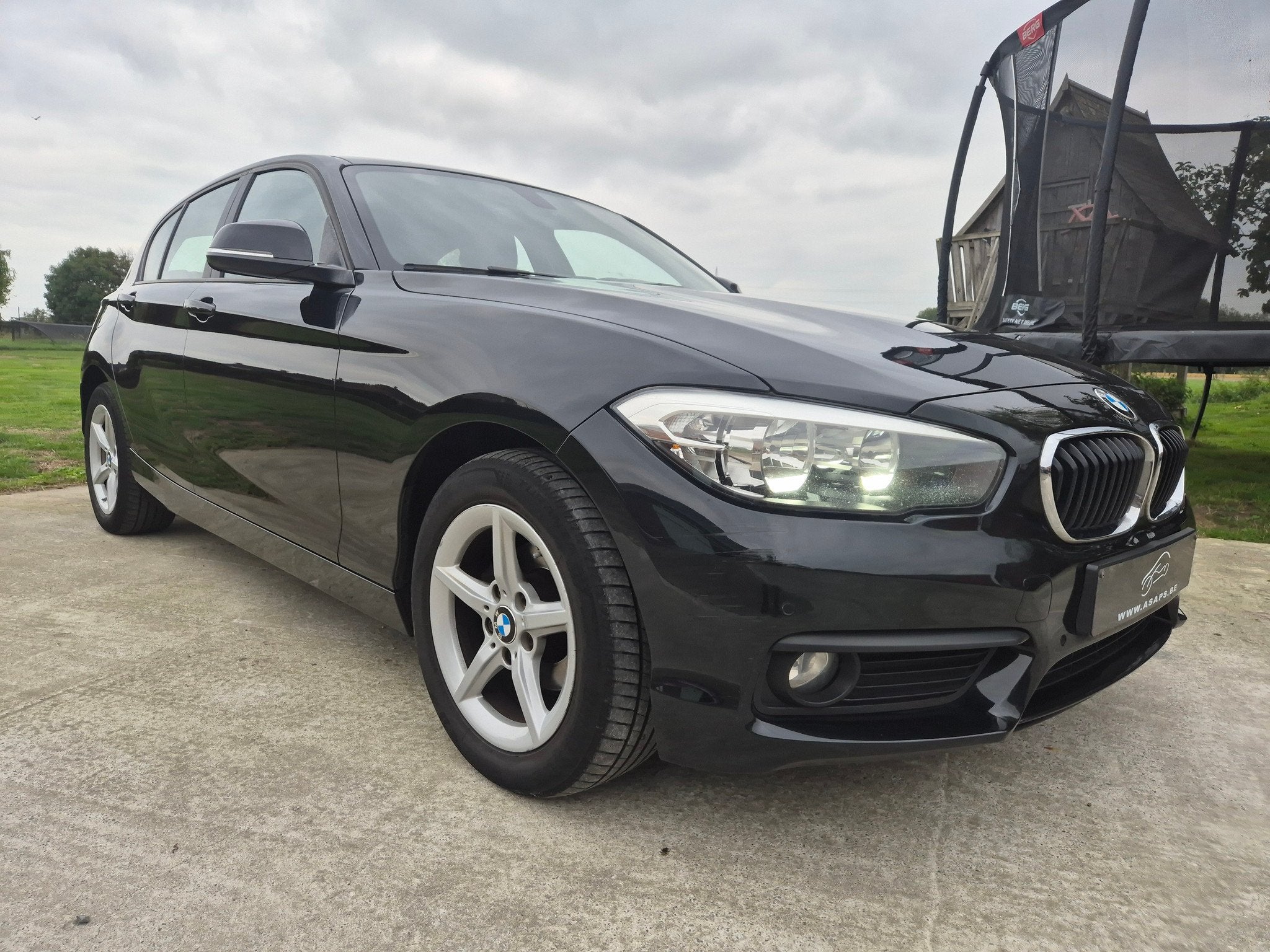 BMW 1 Serie 116 * 2018* NAVI *ZETELVERWARMING* KEURING/CARPA, Achat, Euro 6, Entreprise, Noir