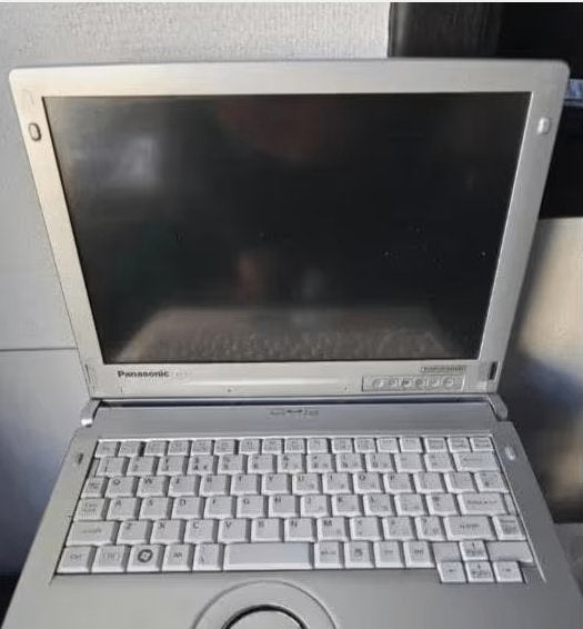 Panasonic CFc1 laptop PC VOOR ONDERDEEL, prijs voor de parti