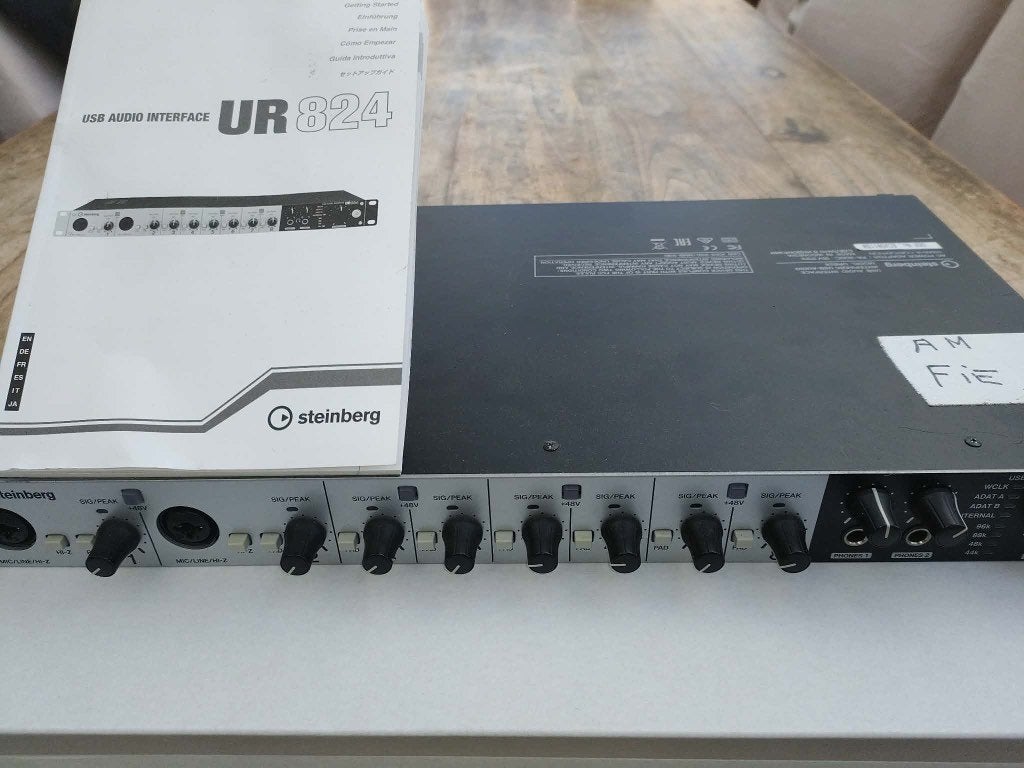 D/A Geluidskaart Steinberg UR824, Audio, Tv en Foto, Professionele apparaten, Ophalen, Zo goed als nieuw, Audio