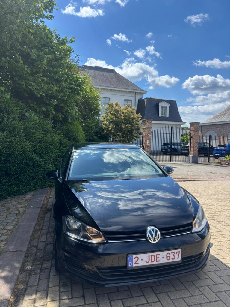 Volwagen golf 7 tsi, Auto's, Zwart, Handgeschakeld, 5 deurs, Onderhoudsboekje