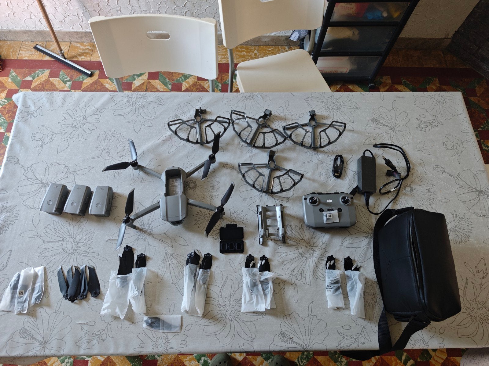 DJI Mavic Air 2 – Zeer complete set met 3 Batterijen, ND Fil, Enlèvement