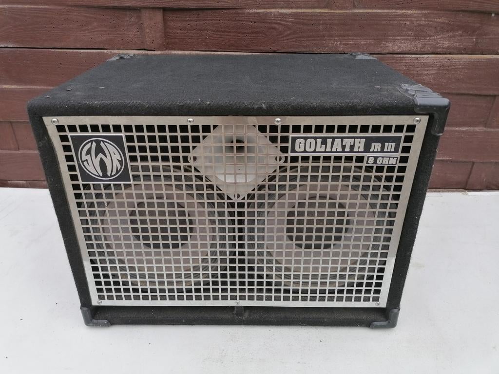 SWR Goliath Junior 3 210 bass cabinet 8 ohm, Ophalen, Gebruikt, Basgitaar, 100 watt of meer