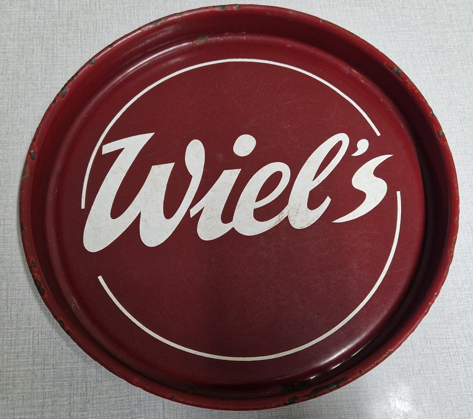 Vintage dienblad / plateau Wiels, Ophalen of Verzenden