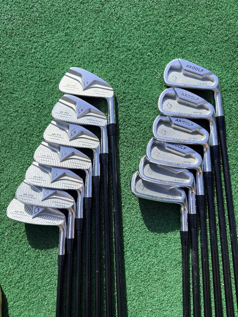 Argolf ijzers + putter. Volledige set, Ophalen of Verzenden, Gebruikt, Club, Overige merken
