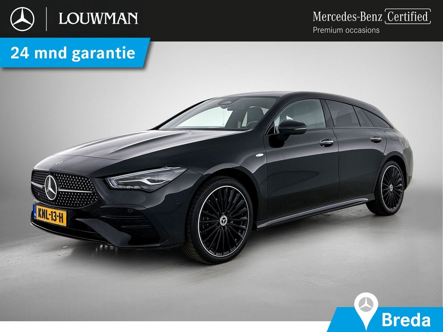 Mercedes-Benz CLA 250 Shooting Brake e AMG Premium Plug-In H, Auto's, Automaat, CLA, Zwart, Zwart