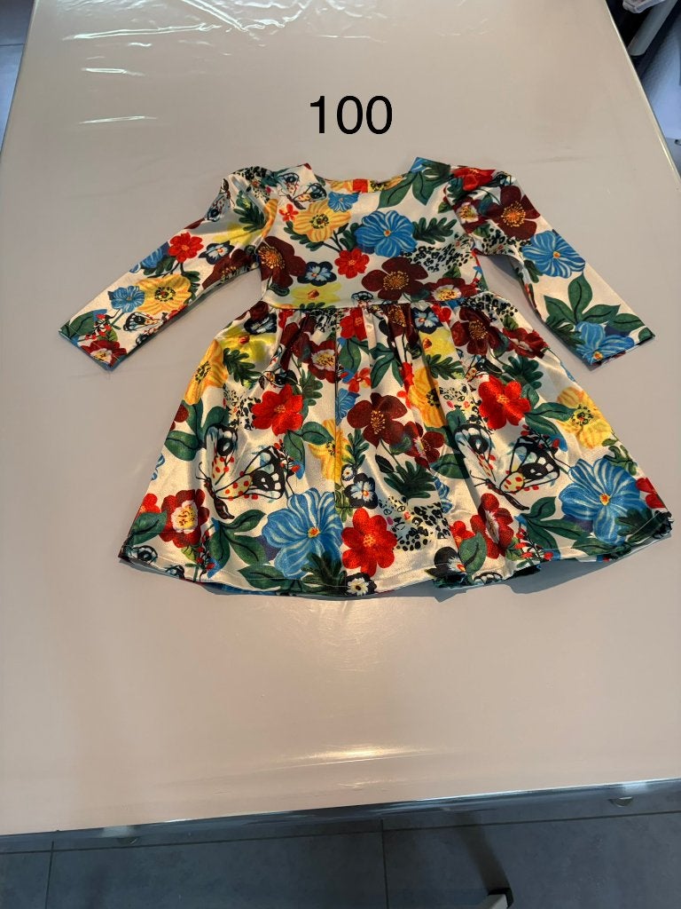 Kleedjes maat 100, Enlèvement, Utilisé, Fille, Robe ou Jupe