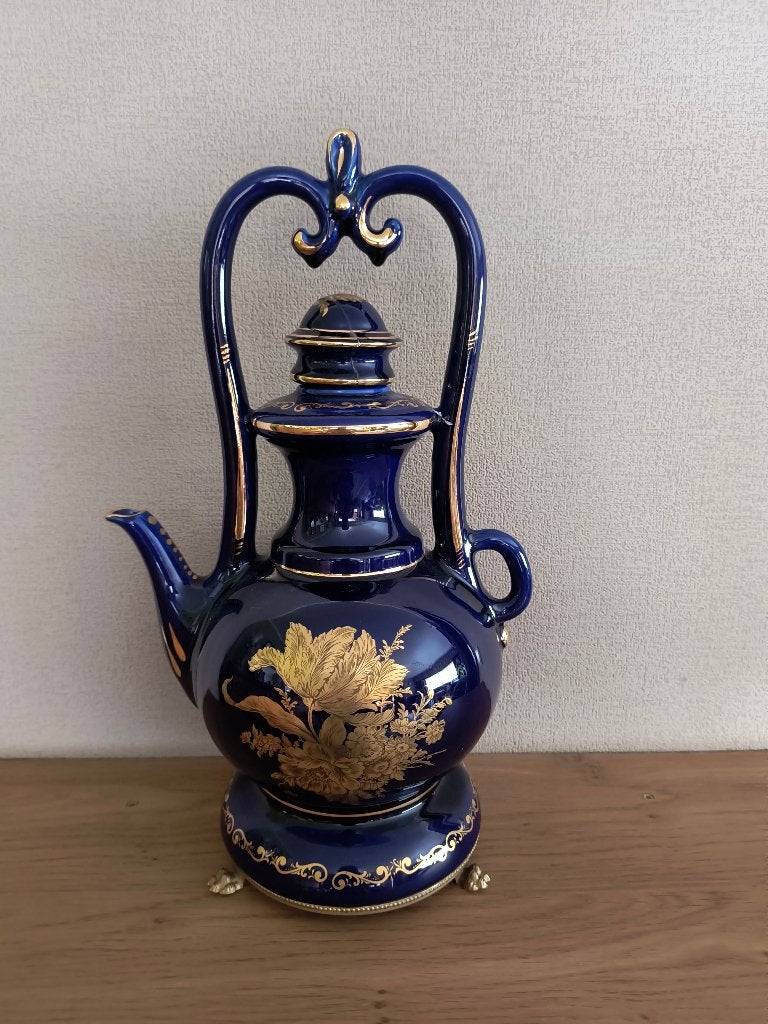 Vintage Limoges-porseleinen theepot, Antiek en Kunst, Antiek | Porselein, Ophalen