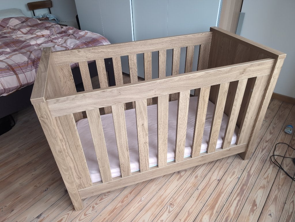 TWF Kinderbedje, Ophalen, Gebruikt, Minder dan 140 cm, Matras