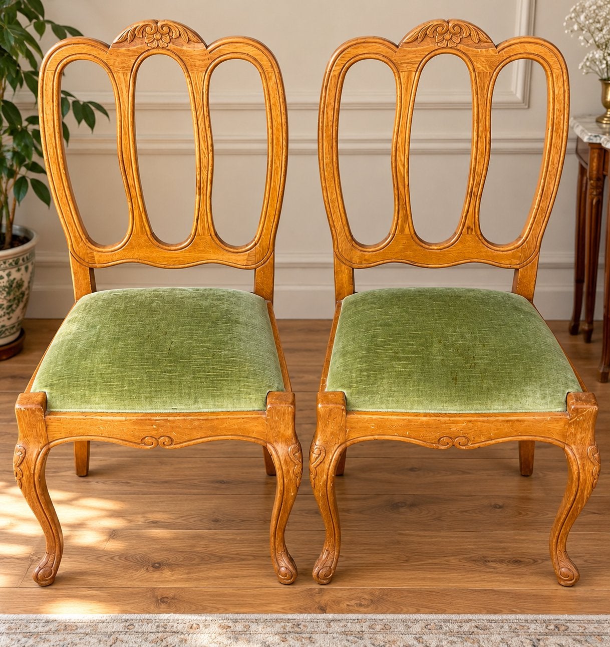 À VENDRE – 2 MAGNIFIQUES CHAISES ANCIENNES, Antiquités & Art, Enlèvement
