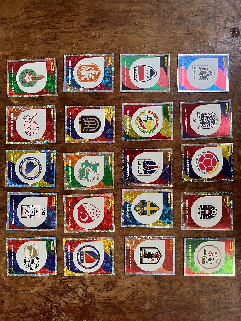 Schild kaarten - Panini WK FIFA 2026, Verzamelen, Verzenden, Nieuw, Poster, Plaatje of Sticker