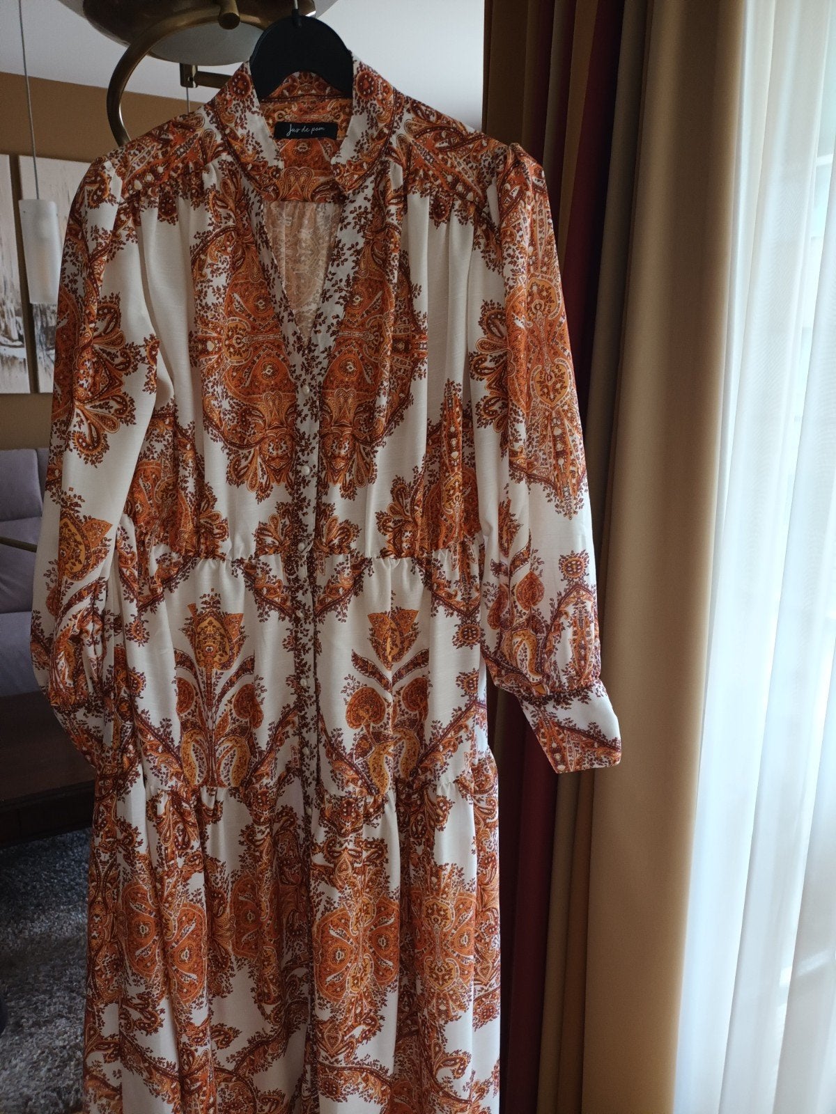 .ieuw kleedje "JUS DE POM" n, Kleding | Dames, Ophalen of Verzenden, Maat 42/44 (L), Wit