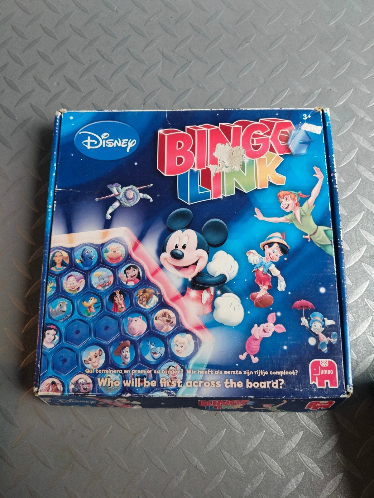Bingo link Disney, Ophalen, Gebruikt