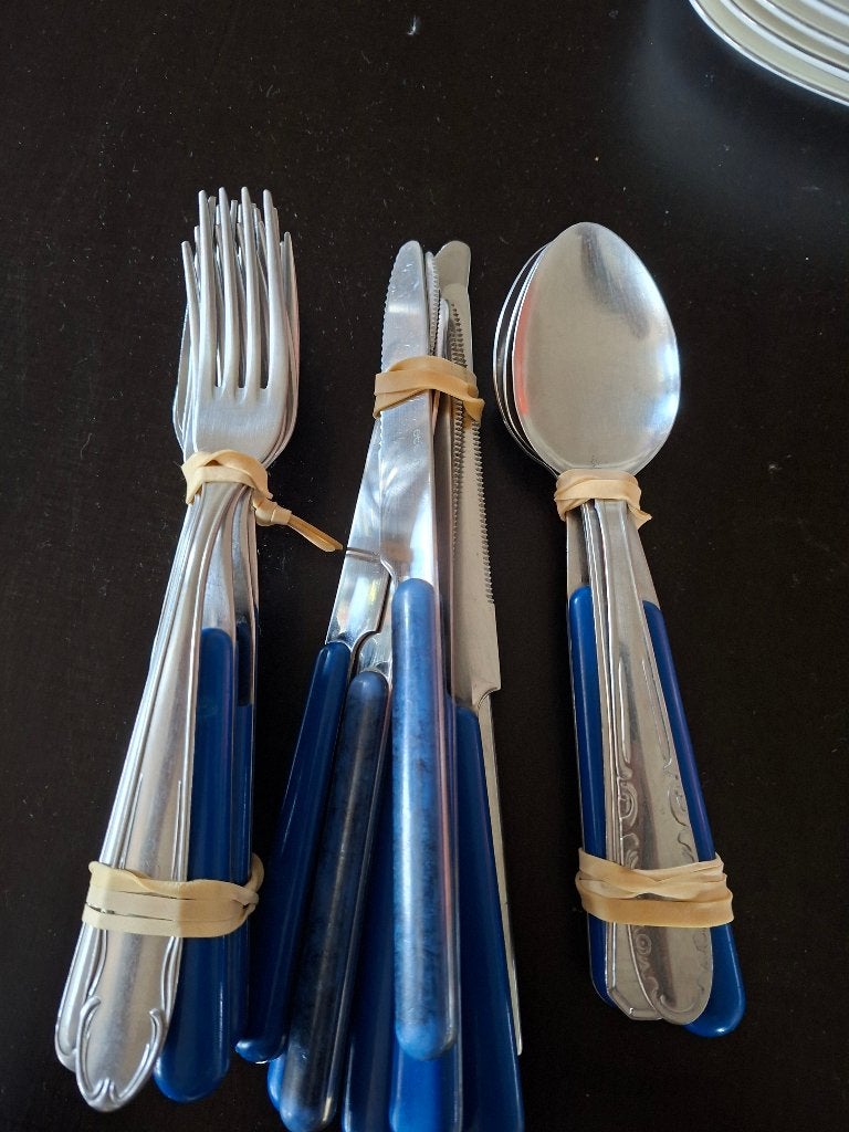 Lots couverts, Maison & Meubles, Cuisine | Couverts, Enlèvement, Utilisé, Couverts individuels, Autres types