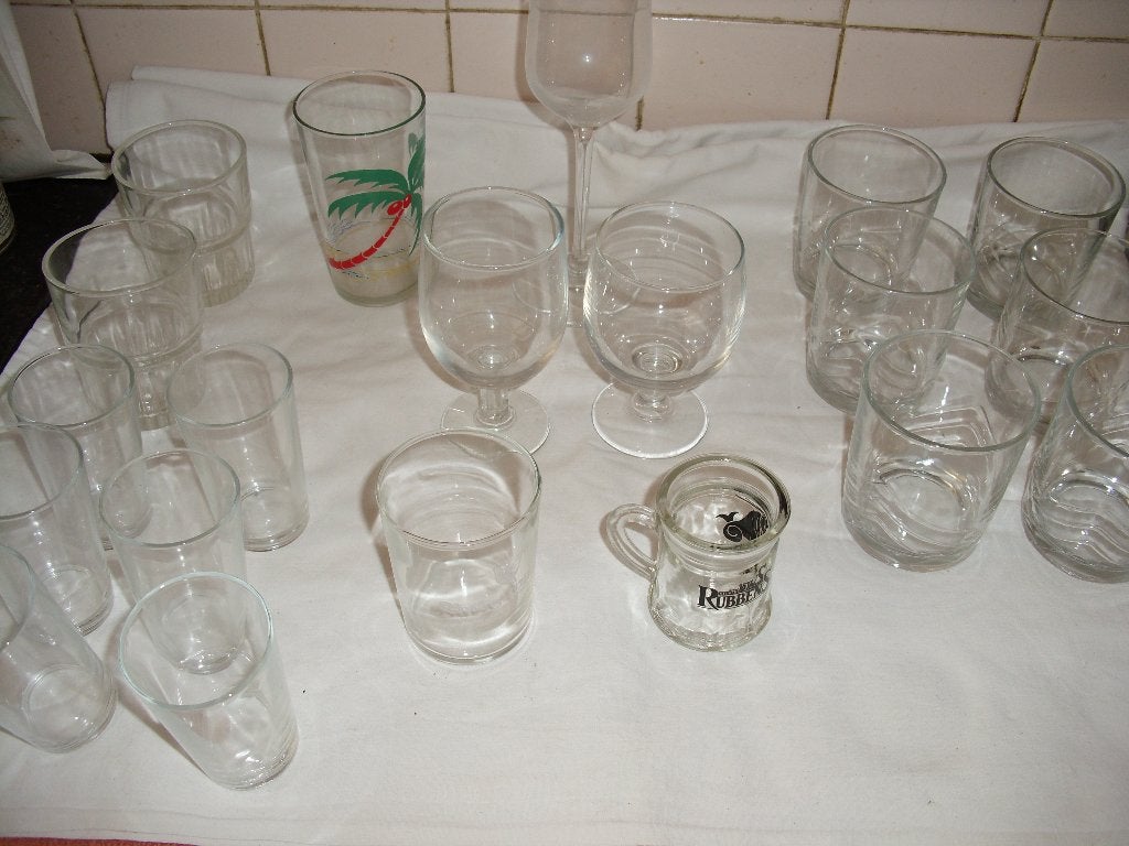 lot drinkglazen, Enlèvement, Neuf, Verre à eau