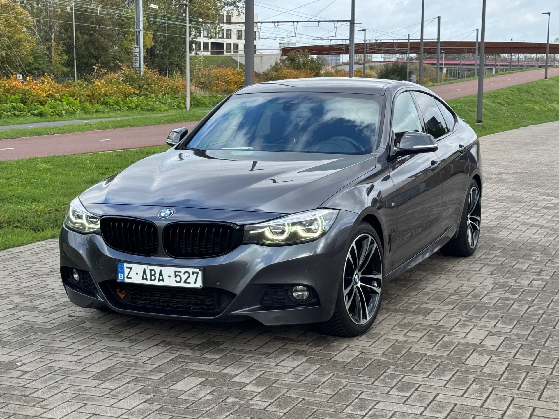 Bmw 320D | Gran Tourismo | Automaat | M-Packet, Autos, Argent ou Gris, Entreprise, 187 ch, Automatique