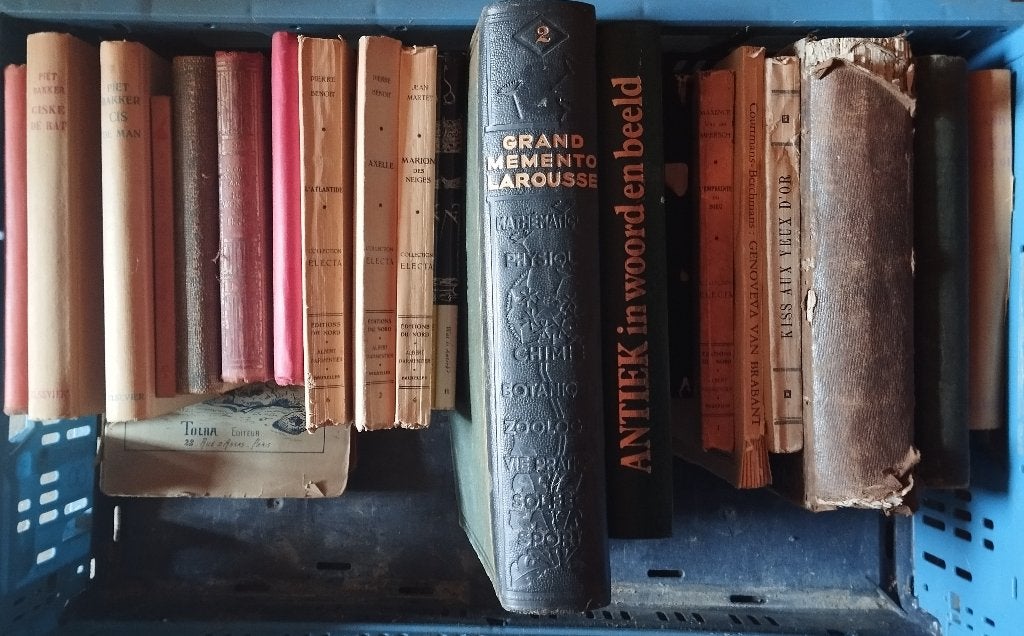 Lot 1 Antieke boeken x 18, Enlèvement ou Envoi