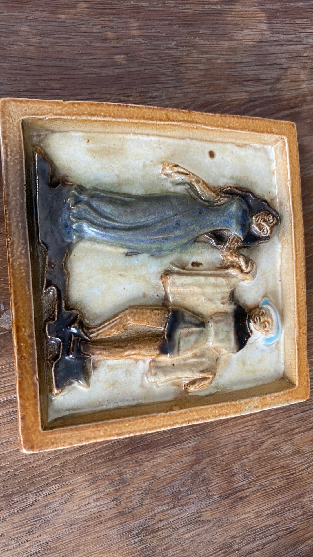 Art Deco tegel 1930-1940, Ophalen of Verzenden