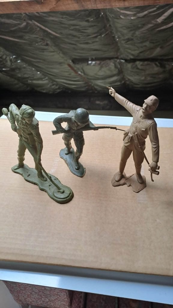 jouets ancien grand soldats Marx, Enlèvement