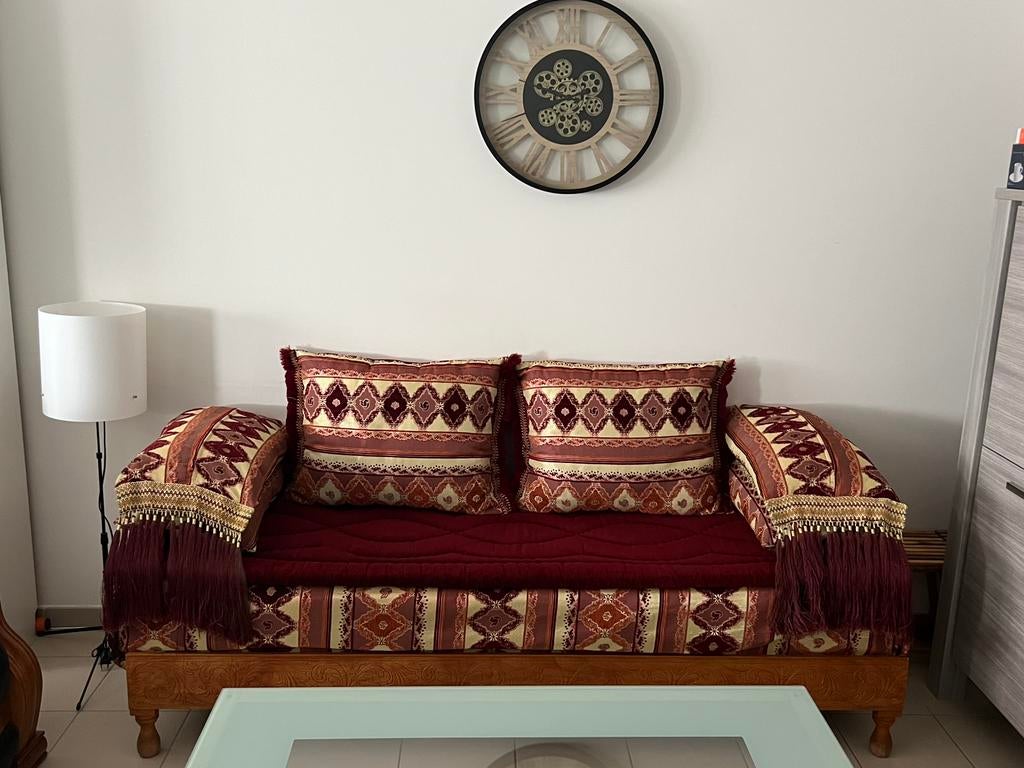 Salon marocain, Maison & Meubles, Enlèvement, Utilisé, Bois