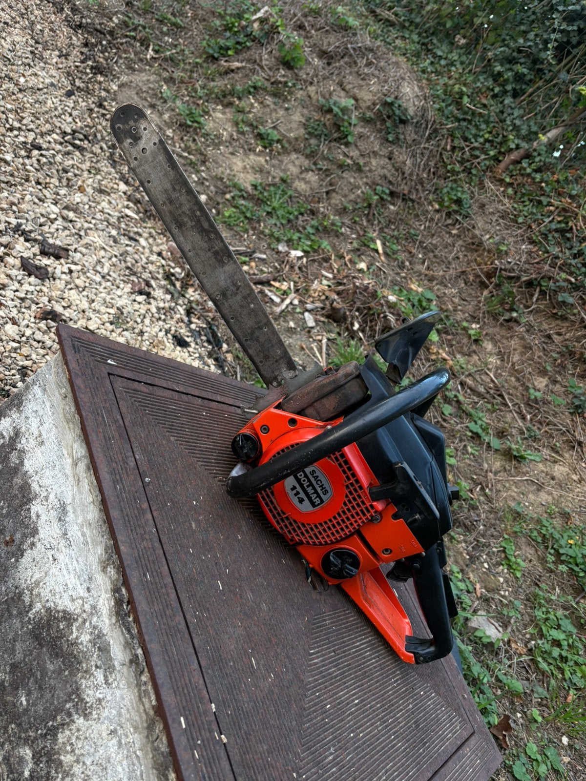 SACHS DOLMAR 114, Jardin & Terrasse, Enlèvement, Utilisé