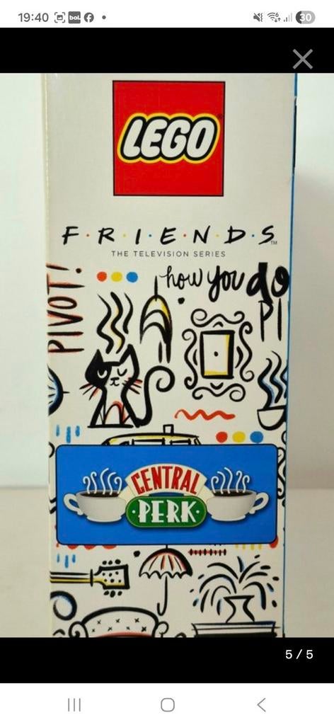 lego ideas 21319 friends central perk café building set, Ophalen, Lego, Friends