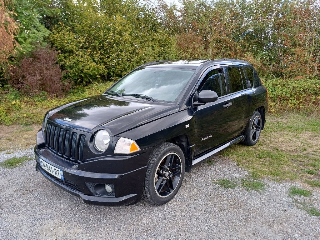 Jeep Compass Rally, Auto's, 4 cilinders, Zwart, Compass, Particulier