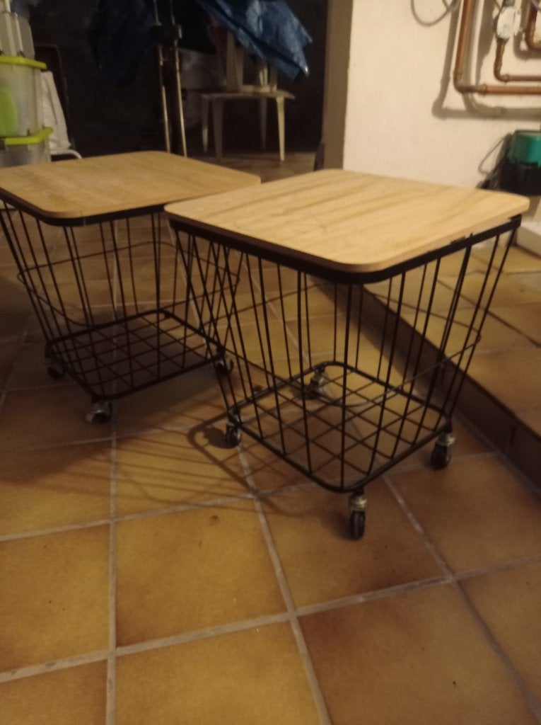 Opbergtafel op wieltjes, Huis en Inrichting, Ophalen, Gebruikt