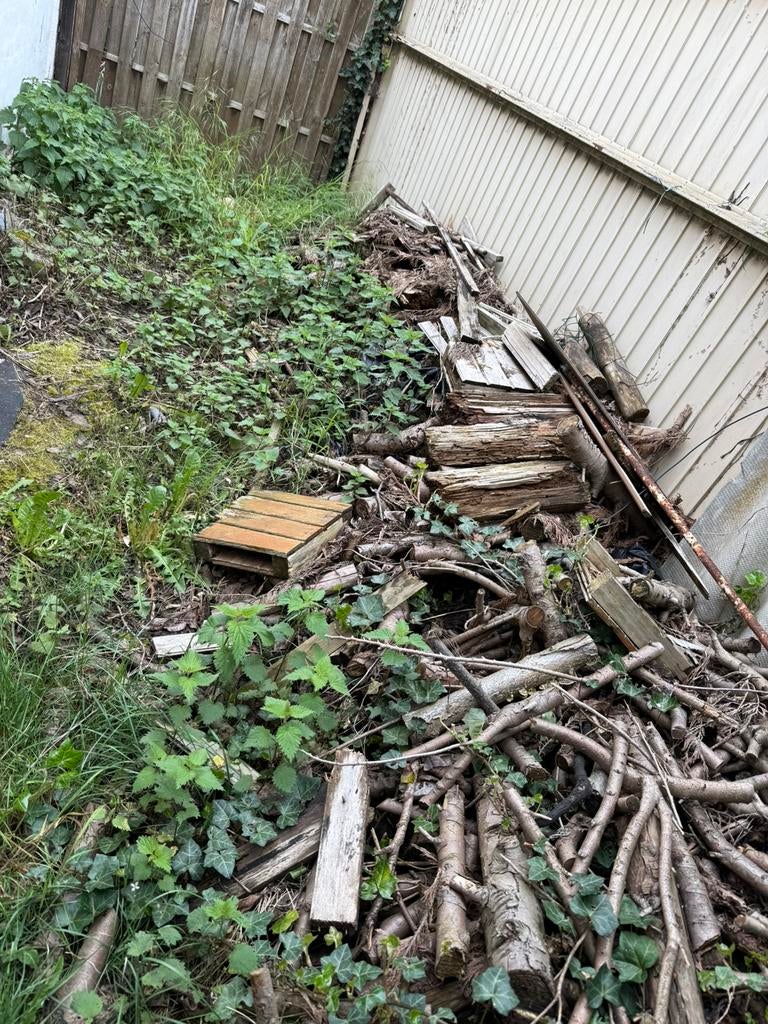 Hout gratis op te halen, Ophalen