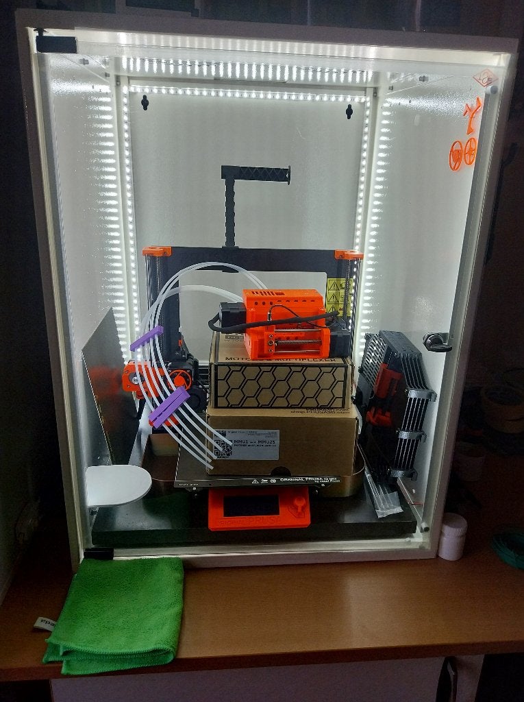 imprimante 3D PRUSA I3 MK3 + MMU2S, Computers en Software, 3D Printers, Gebruikt, Filament, Ophalen, Prusa