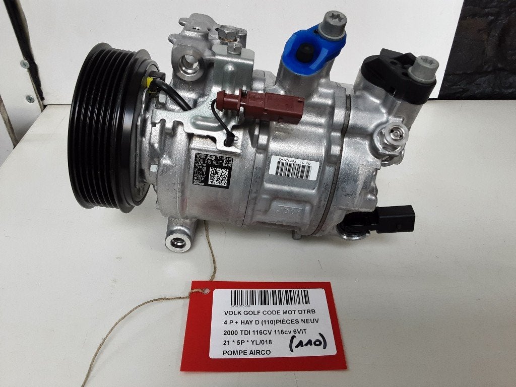 COMPRESSEUR CLIMATISATION Golf VIII (CD1) (3Q0816803D), Volkswagen, Volkswagen AG, Utilisé, Kundenbetreuung@volkswagen.de