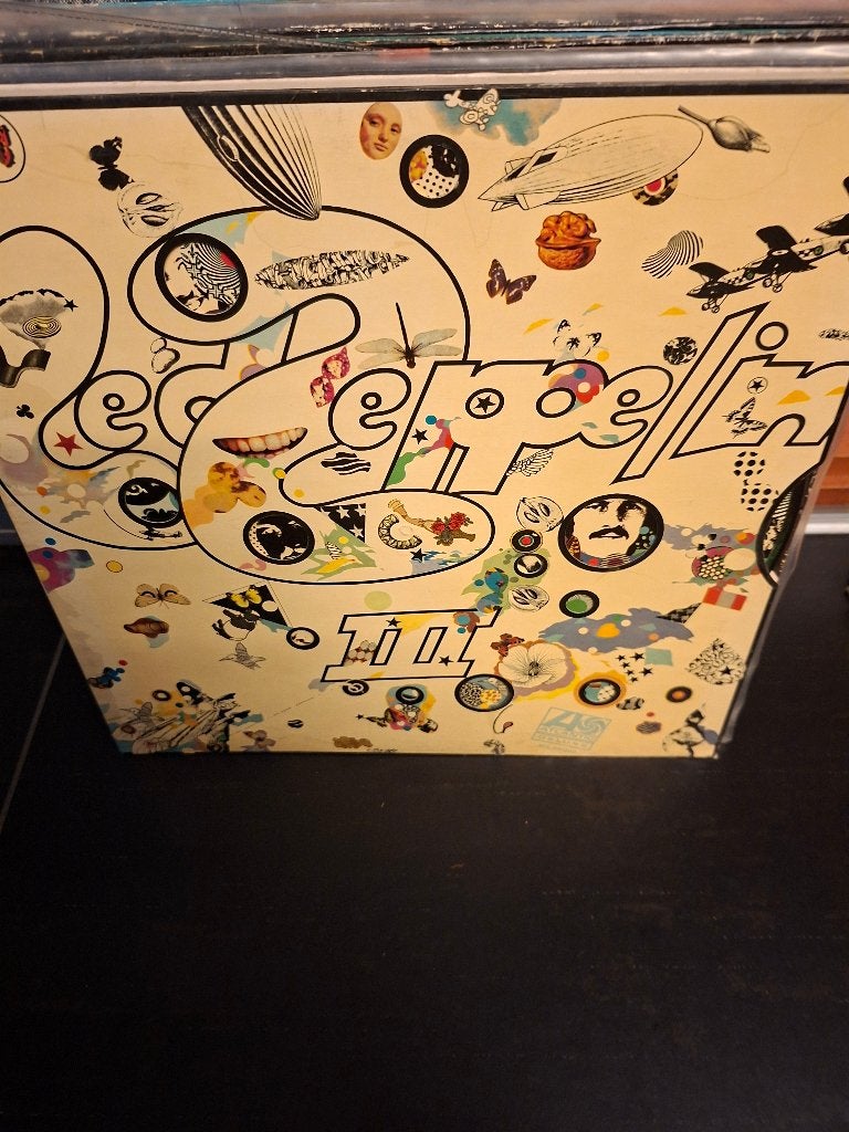lp - led zeppelin - led zeppelin III - vak 5, Pochette photo, Enlèvement ou Envoi, Hard rock, LP