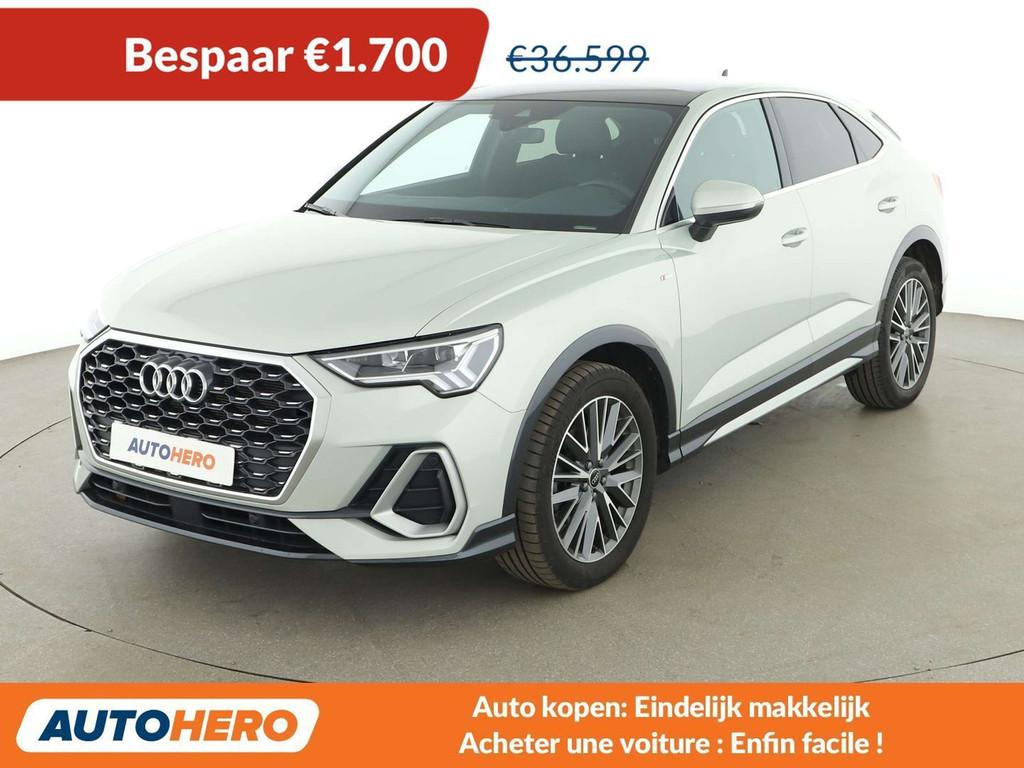 Audi Q3 35 TFSI S Line (année de construction 2024), Autos, Audi, Argent ou Gris, Achat, Alcantara, Noir