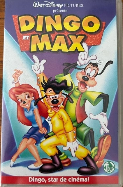 Dingo et Max - Cassette VHS - Disney original, Ophalen, Vanaf 6 jaar, Actie en Avontuur, Nieuw in verpakking