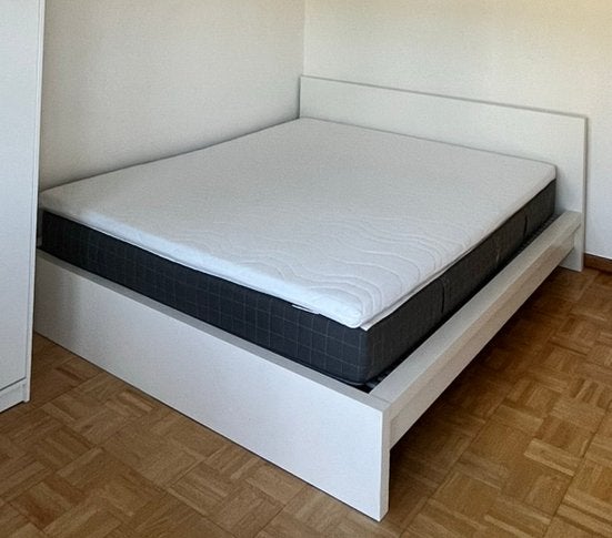 Bed ikea malm 160x200, Maison & Meubles, Enlèvement, Comme neuf