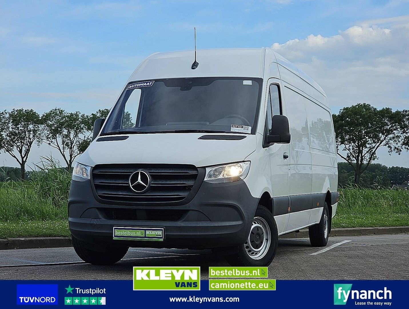 Mercedes-Benz SPRINTER 317 L3H2 Mbux Automaat!, Automaat, Wit, Mercedes-Benz, Bedrijf